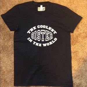 American apparel coolest sister t-shirt